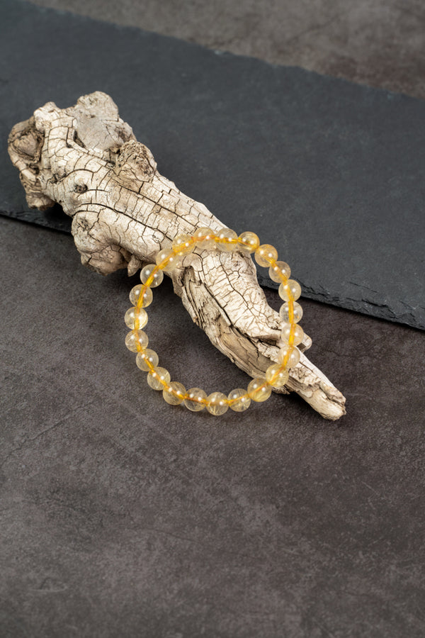 Absorbing wealth  golden hair  crystal energy, crystal bracelets